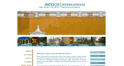 Desktop Screenshot of mexintl.com